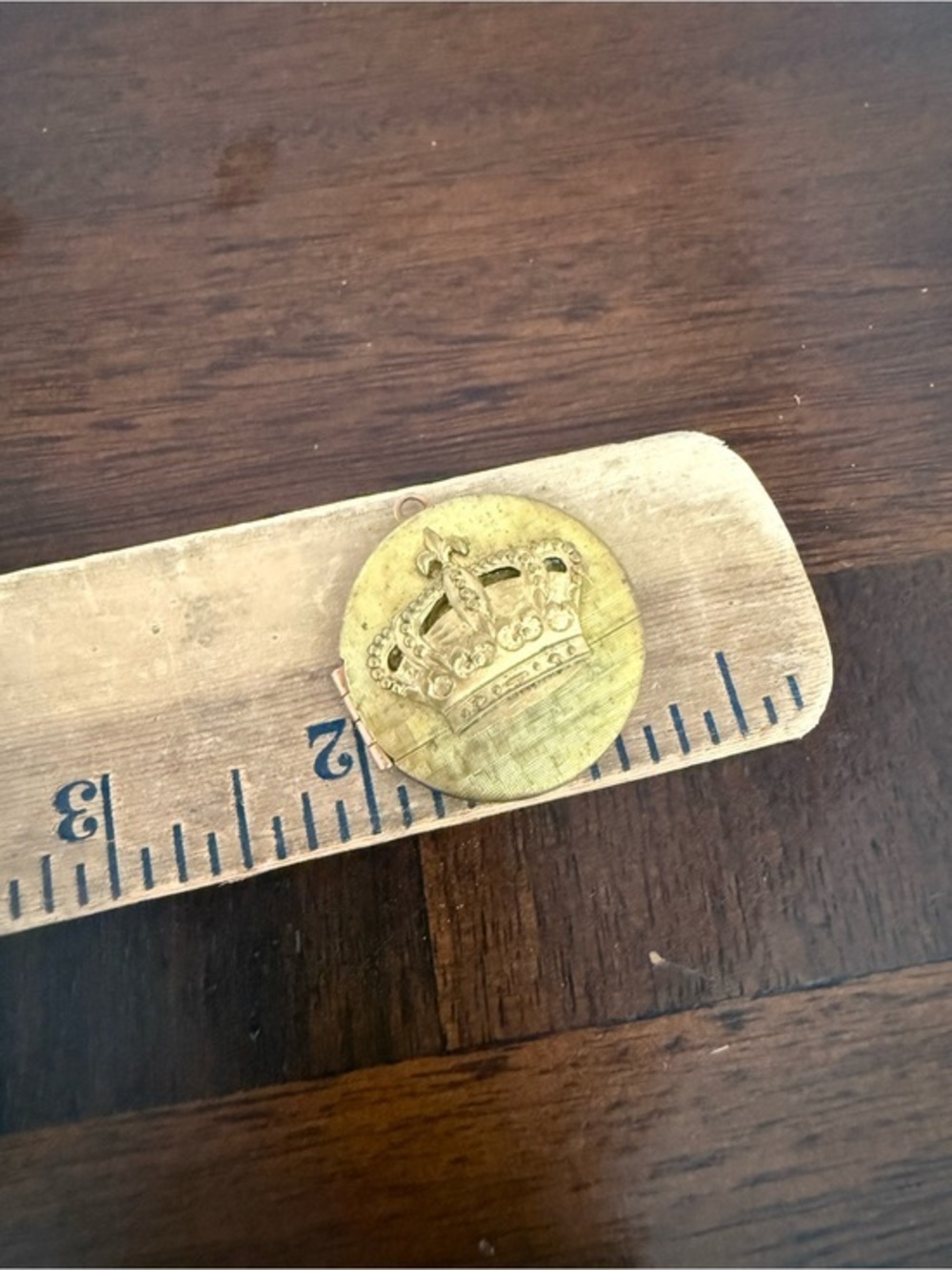 Vintage Crown Locket